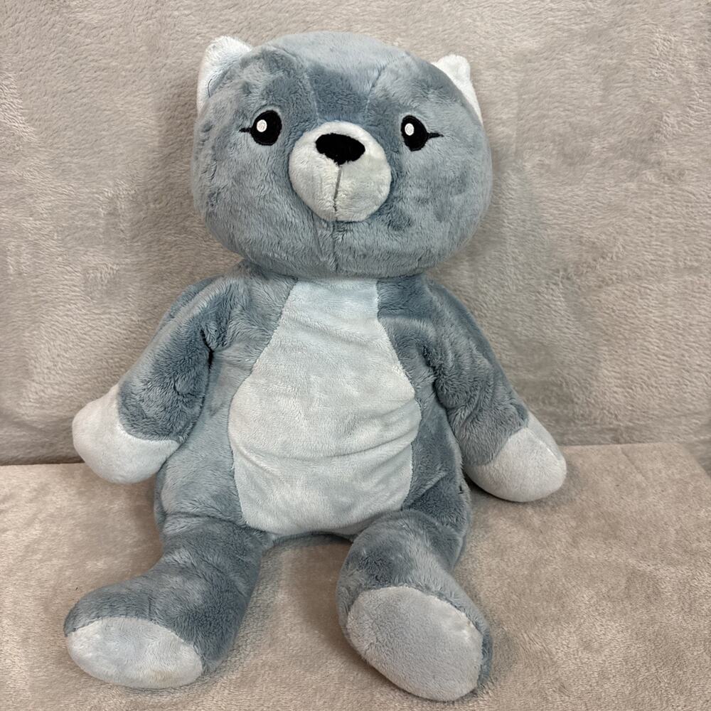 HUGIMALS Frankie The Cat 4.5lbs Weighted Stuffed Animal Plush for Anxiety